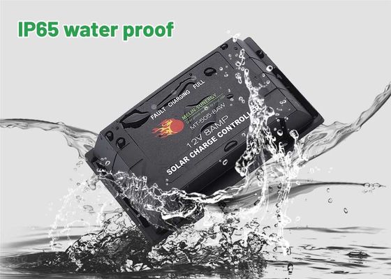 Хорошая цена 8A 12V 24V PWM контроллер солнечной зарядки IP65 водонепроницаемый небольшой контроллер солнечной зарядки онлайн