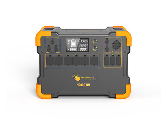 Чистый синусовой волновой инвертор портативная литийная батарея солнечный генератор 1200 Вт солнечная панель