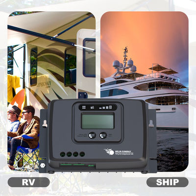 Интеллектуальный MPPT контроллер заряда от солнечной энергии с 7 подходящими типами аккумуляторов, высокоэффективным алгоритмом MPPT и ЖК-дисплеем + светодиодным индикатором в реальном времени