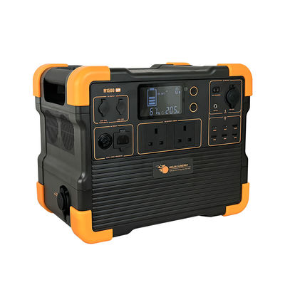 ЖК-дисплей UPS Солнечный генератор 2200 Вт Источники питания для хранения с несколькими портами USB