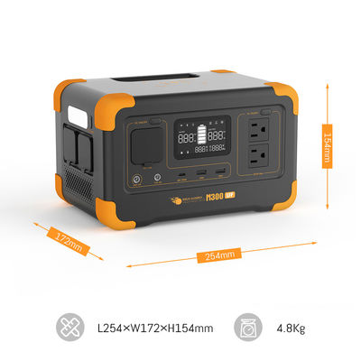 Хорошая цена Инвертор аварийного питания от солнечной энергии мощностью 300 Вт с емкостью 288 Втч и контроллером заряда MPPT онлайн