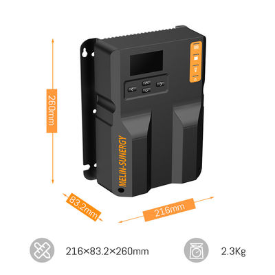 40А Солнечная панель MPPT Солнечный зарядный контроллер 12V 24V с таймером и встроенным в Bluetooth