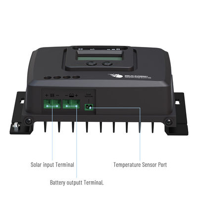 ЖК-дисплей 5 ступеней RV Контроллер солнечного заряда 12V/24V/36V/48V AGM GEL WET Кальций LiFePO4 LTO LCO
