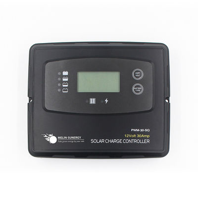 PWM 30A цифровой контроллер солнечной зарядки 12V 24V для AGM и LiFePO4 батарей
