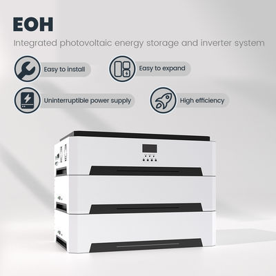 Система накопления солнечной энергии LiFePO4 мощностью 10 кВт с зарядом 120А и защитой IP20 для домашней солнечной энергии