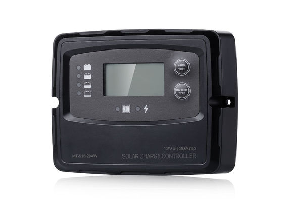 Хорошая цена IP67 LCD 5 стадии 12В 20 Ампер Контроллер солнечной зарядки 24В PWM Контроллер зарядки онлайн
