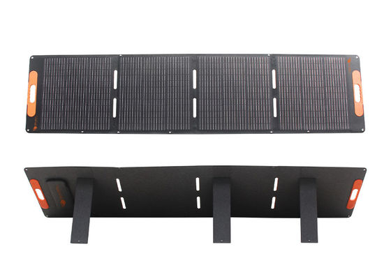 Хорошая цена Водонепроницаемая складная солнечная панель IP65 мощностью 200 Вт с покрытием ETFE и 600D ПВХ для эффективной зарядки в кемпинге онлайн