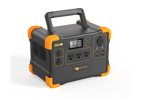 Портативная электростанция с ресурсом батареи 3500 циклов перезарядки, гарантией 1 год и встроенным контроллером заряда MPPT