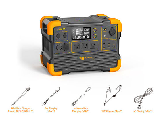 Хорошая цена Солнечный генератор ИБП на 2000 Вт с ЖК-дисплеем в реальном времени, несколькими источниками входного сигнала и беспроводным зарядным устройством для телефона онлайн