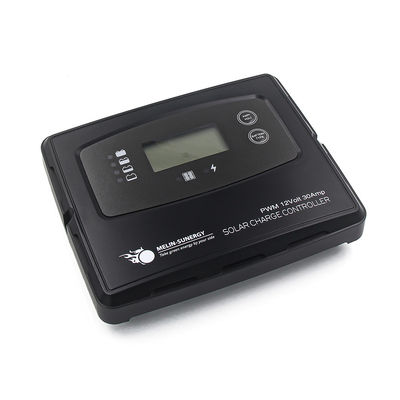 40A ШИМ солнечный контроллер с 2-летней гарантией, степень защиты IP22 и температурной компенсацией для систем 12В-24В